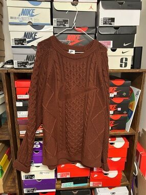 Nike Cable knit sweater